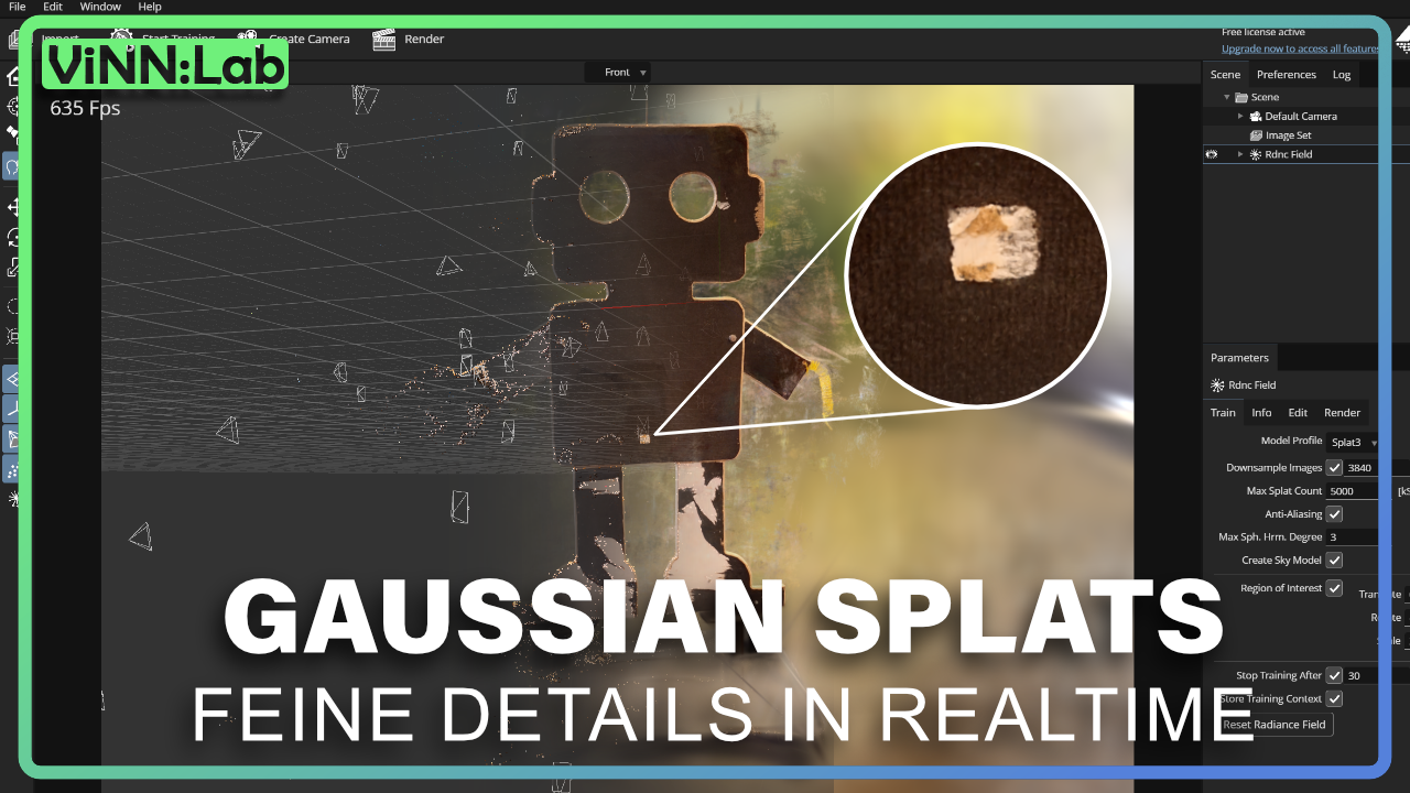 "3D Gausian Splatting: Was ist das?" – Online-Workshop