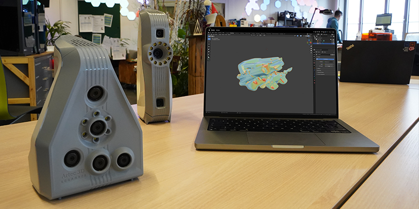 verschiedene 3D Scanner