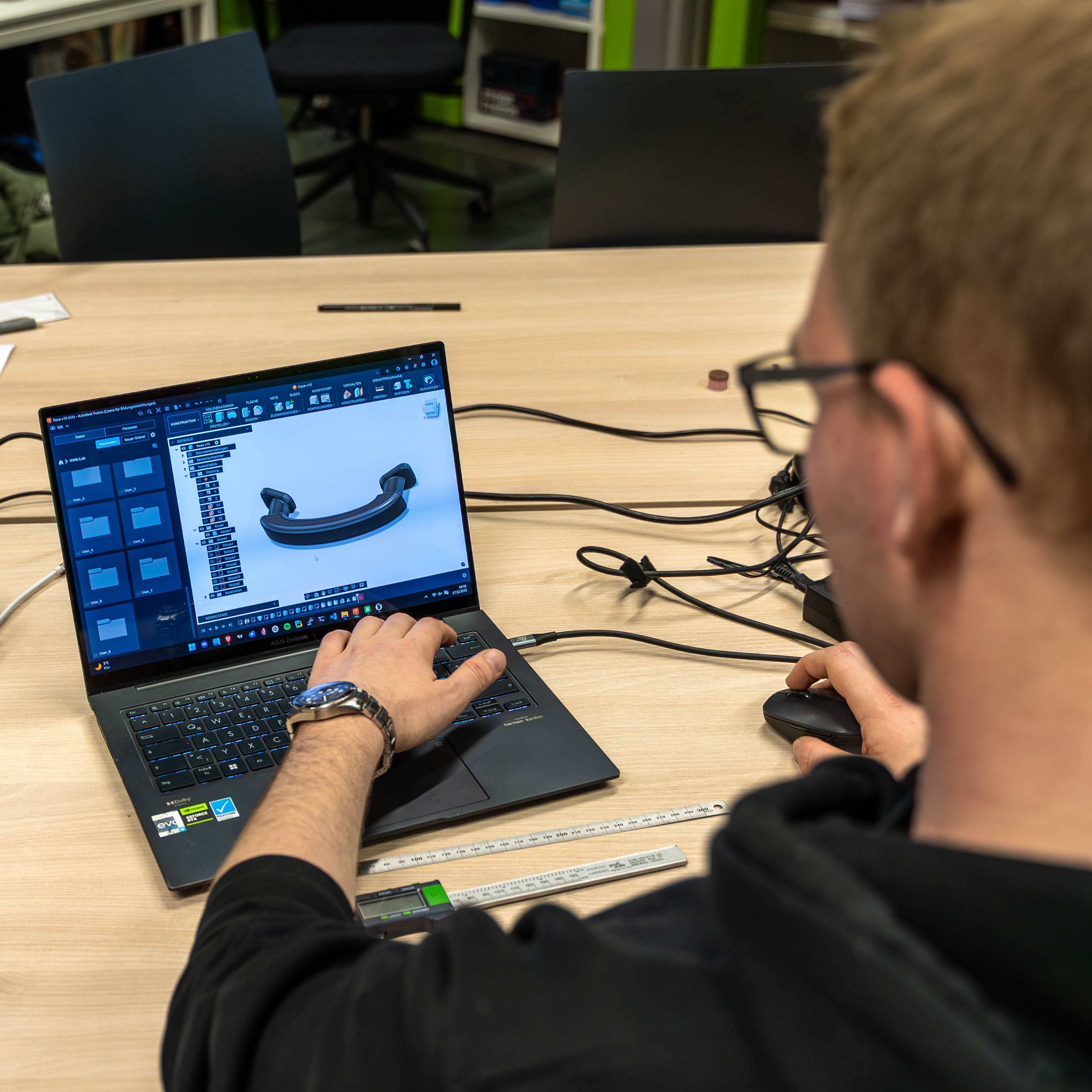 "Fusion 360 Basics & PrintRepair – Vom Entwurf zum 3D-Druck" – Workshop vor Ort im ViNN:Lab