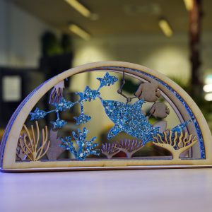 "Schwibbogen mit dem Lasercutter erstellen – Weihnachtsdeko mal anders" – Online-Workshop