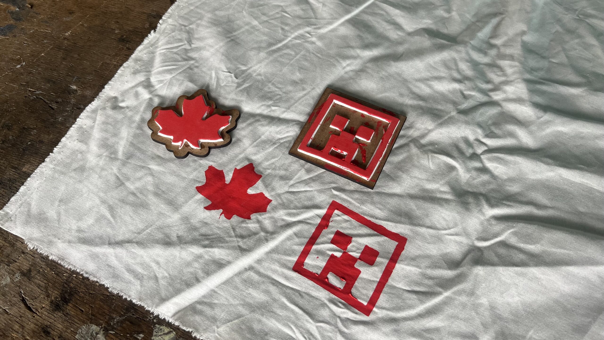 „DIY Textilstempel mit dem Lasercutter“ – Workshop vor Ort im ViNN:Lab