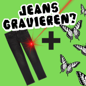 "Lasergravur auf Jeansstoff? Ja, das geht!" – Online-Workshop
