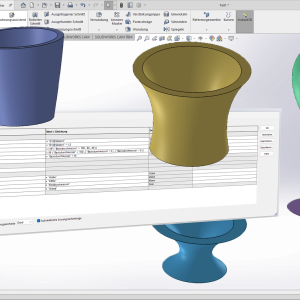 "Parametrisches Design in Solidworks" – Online-Workshop