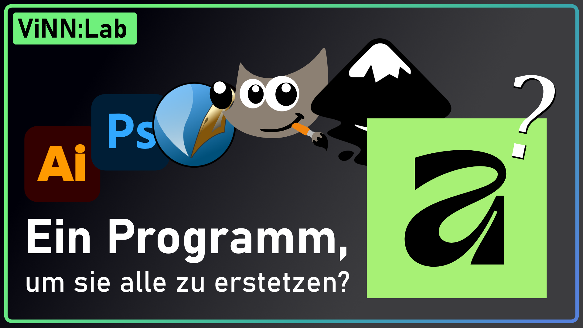 "Grafikdesign ohne Abo: Affinity als Alternative zu Photoshop & Illustrator" – Online-Workshop