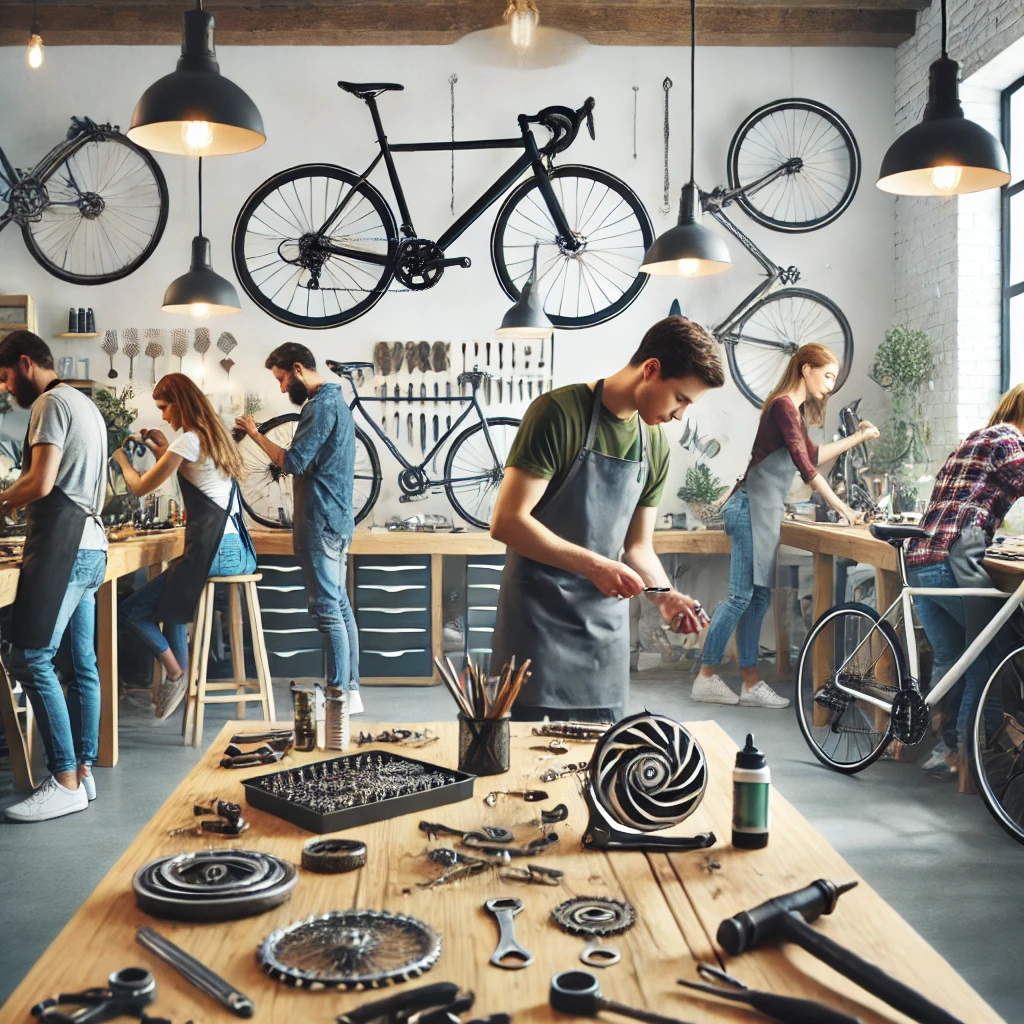 "Fahrrad Repair Day – Gemeinsam wecken wir dein Fahrrad aus dem Winterschlaf" – Workshop vor Ort im ViNN:Lab