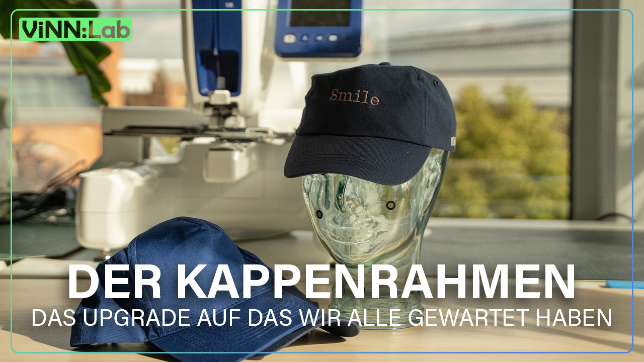 "Unser neuer Kappenrahmen für die Stickmaschine" – Online-Workshop