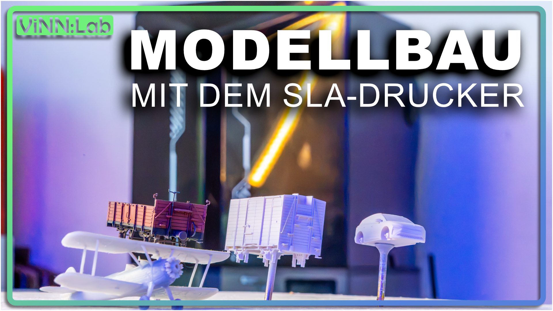 „Modellbau mit dem SLA-Drucker“ – Online-Workshop